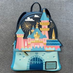 NWT Sleeping Beauty Castle Loungefly Backpack